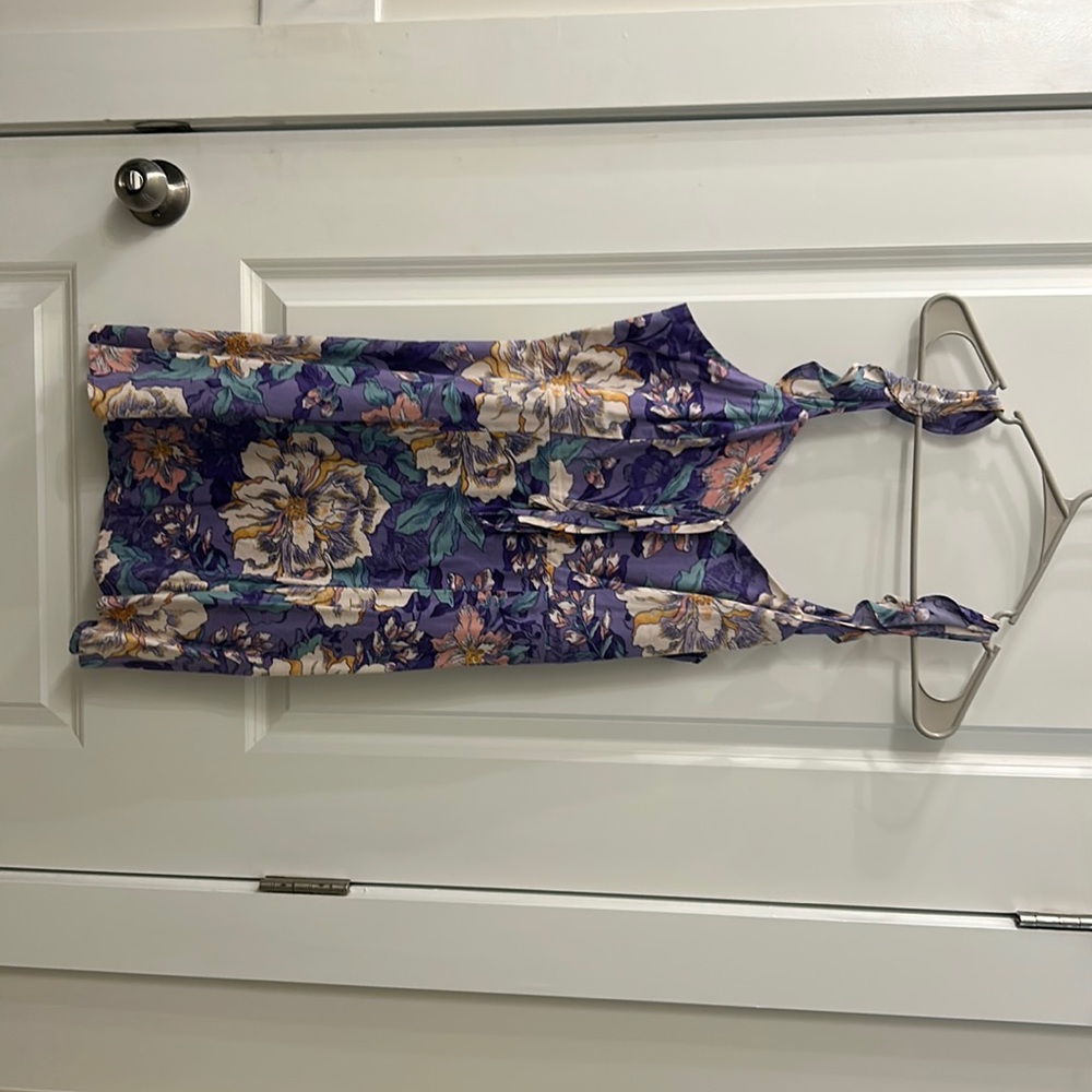 Floral mini dress